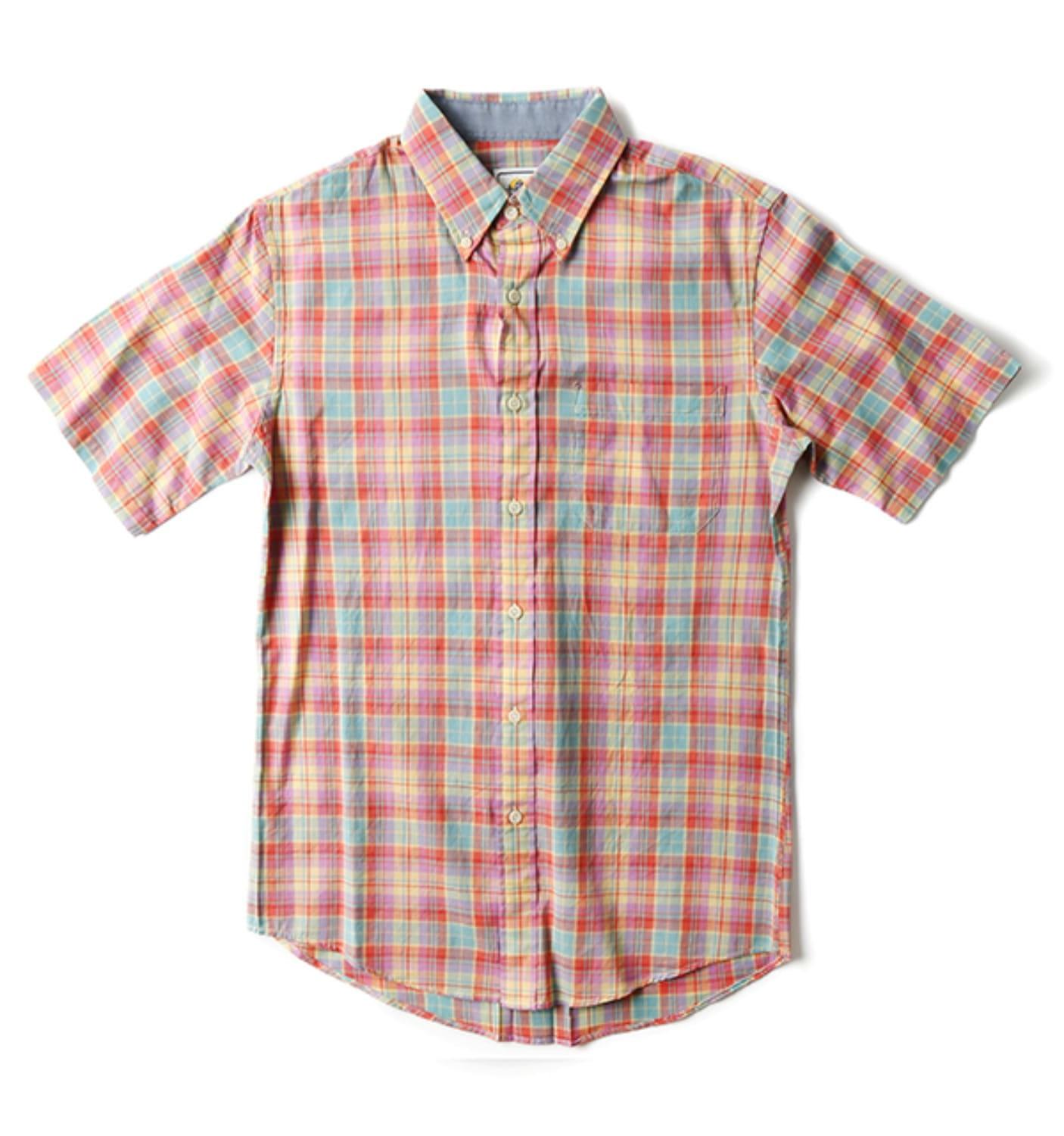 S/S Fitted Seaside BD Shirt Pink