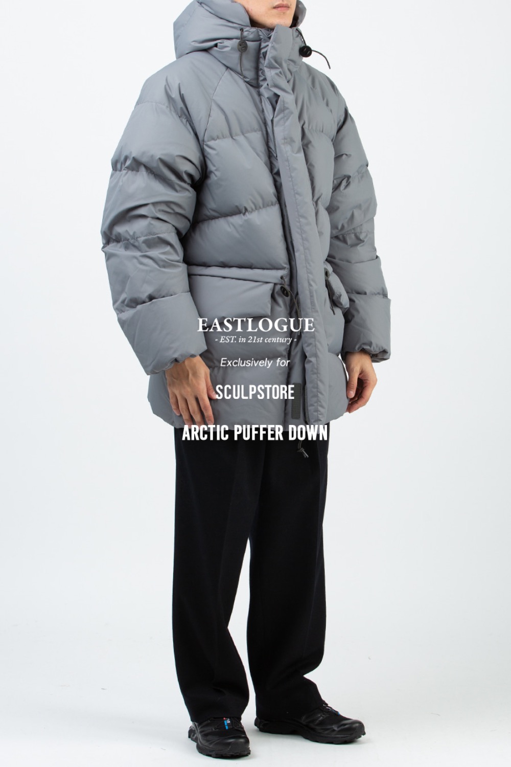 (SCULP EXCLUSIVE) ARCTIC PUFFER DOWN LIGHT OLIVE