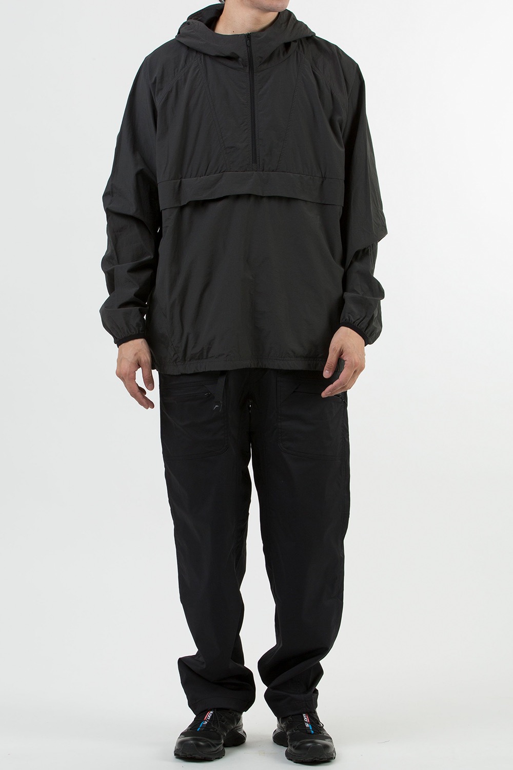 PACKABLE TRAVELLER ANORAK CHARCOAL