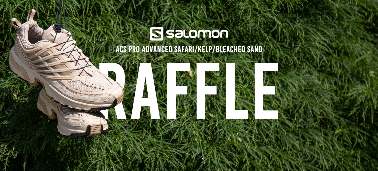 SALOMON ACS PRO ADVANCED SAFARI/KELP/BLEACHED SAND RAFFLE
